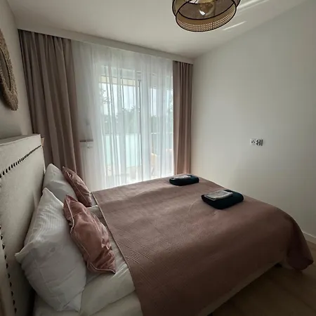 アパート 4summer Golden Dune - Parking, Przestronne Mieszkanie 50m2, Caly Do Dyspozycji, Duzy Taras Z Pieknym Zachodem Slonca Parkplatz, Geraeumige Mit 50 M2, Ganzes Zur Verfuegung, Grosse Terrasse Mit Wunderschoenem Sonnenunterga *