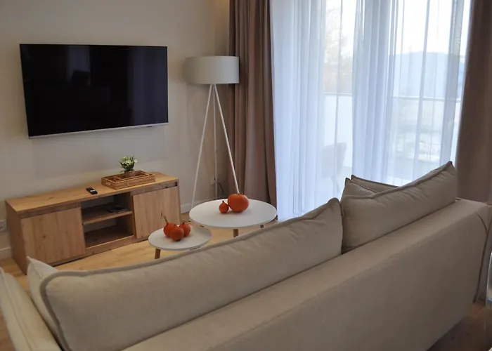 Apartment 4summer Golden Dune - Parking, Przestronne Mieszkanie 50m2, Cały Do Dyspozycji, Duży Taras Z Pięknym Zachodem Słońca Parkplatz, Geräumige Mit 50 M2, Ganzes Zur Verfügung, Große Terrasse Mit Wunderschönem Sonnenuntergang *